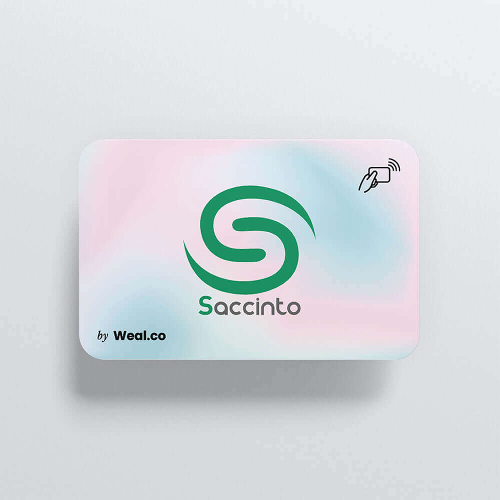 Carte NFC personnalisable - PVC Holographique - Saccinto