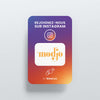 Carte NFC personnalisable - Instagram - Modjo