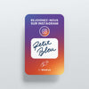 Carte NFC personnalisable - Instagram -Petit Bleu