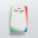 Carte NFC personnalisable - Avis Google - Vierge