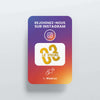 Carte NFC personnalisable Instagram Le visuel 03