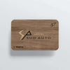 Carte NFC personnalisable - Noyer - SA Sud Auto