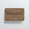 Carte NFC personnalisable Noyer Vibrance