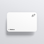 Carte NFC personnalisable - PVC Blanc - Vierge