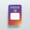Carte vierge instagram